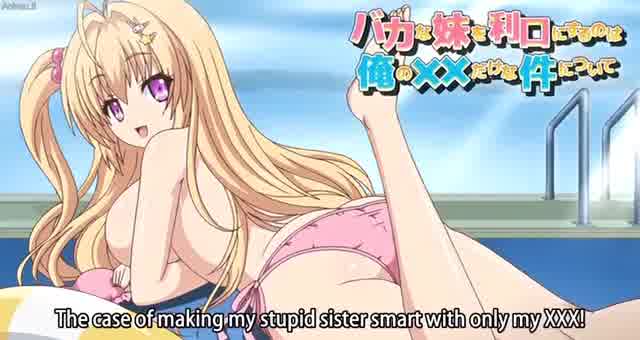 Dumb Hot Blonde Anime Porn - Hentai Baka Na Imouto 2 - Hentai.video